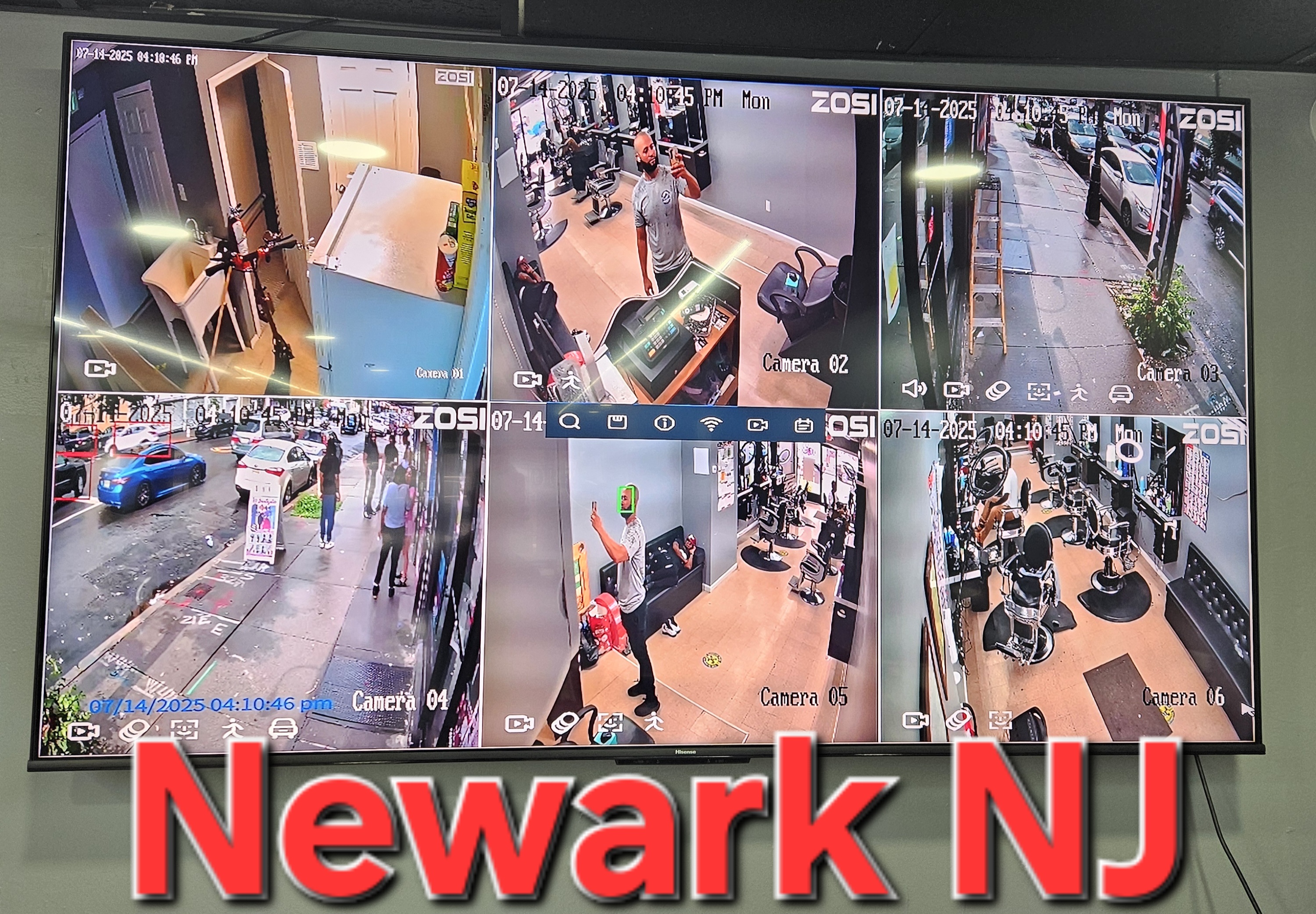 Set of 6 4K 8MP Cameras
