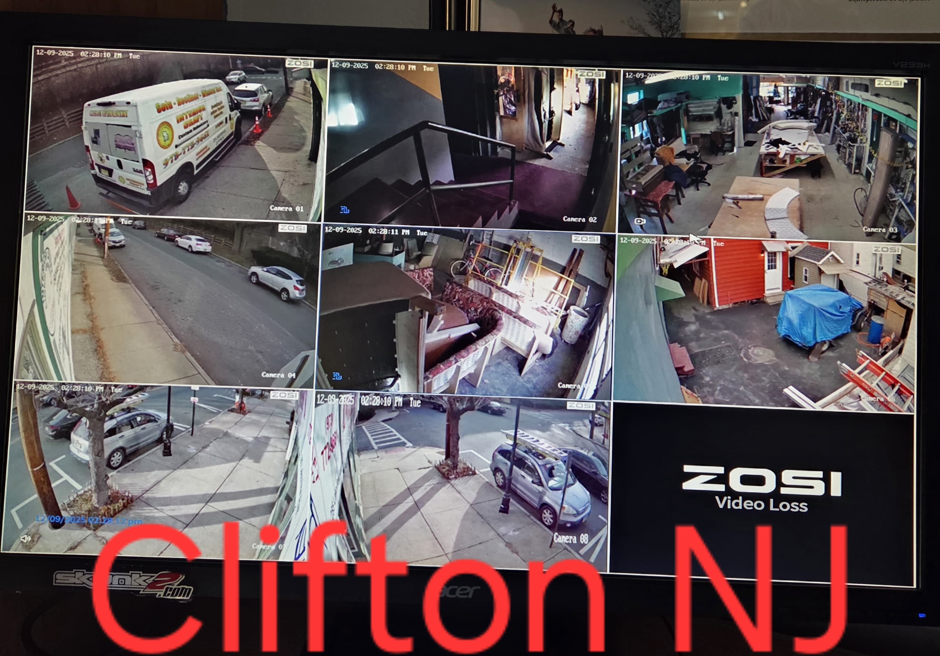 Set of 8 4K 8MP Cameras