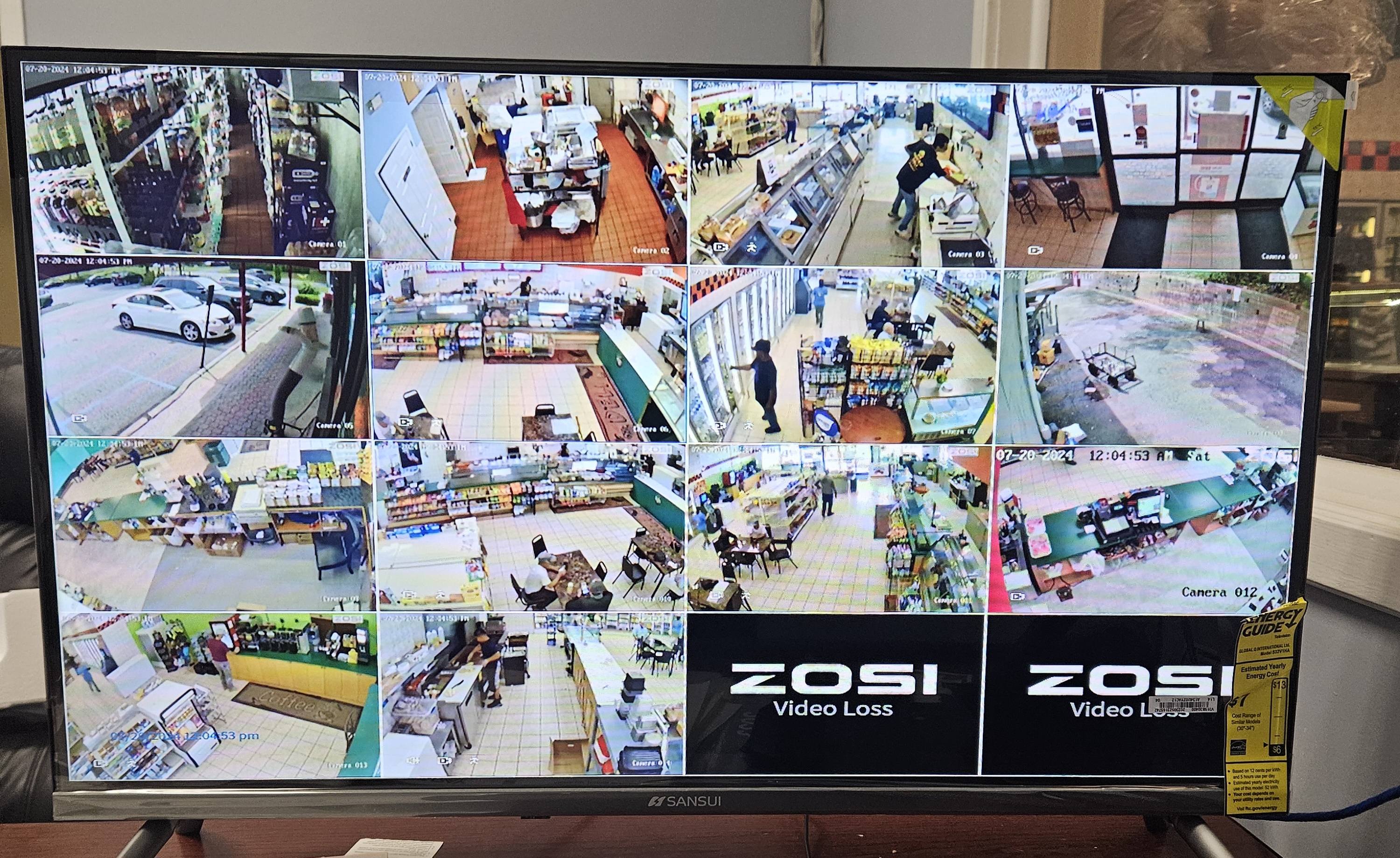 Set of 16  2.5K  4MP Cameras