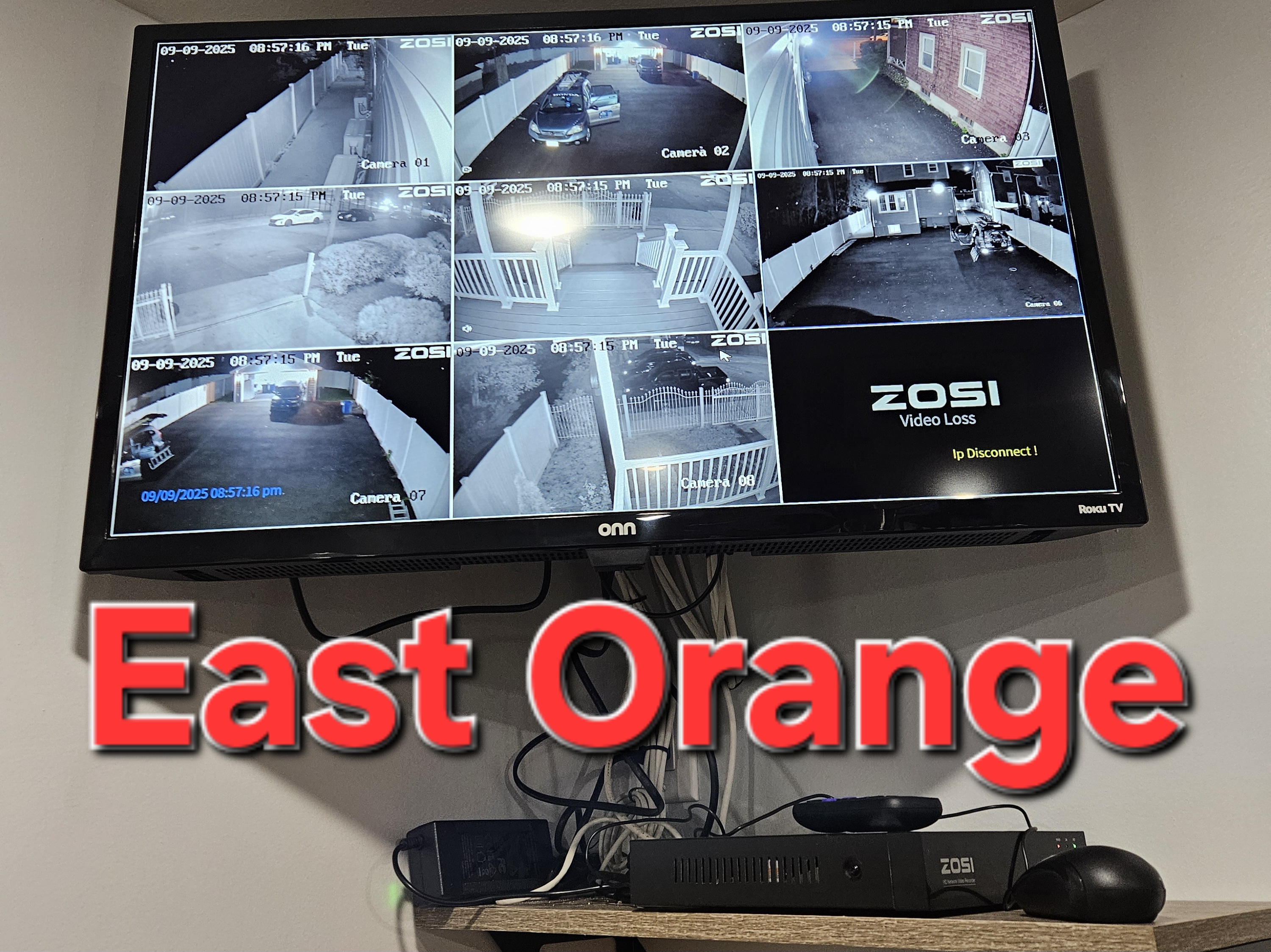 Set of 8 4K 8MP Cameras