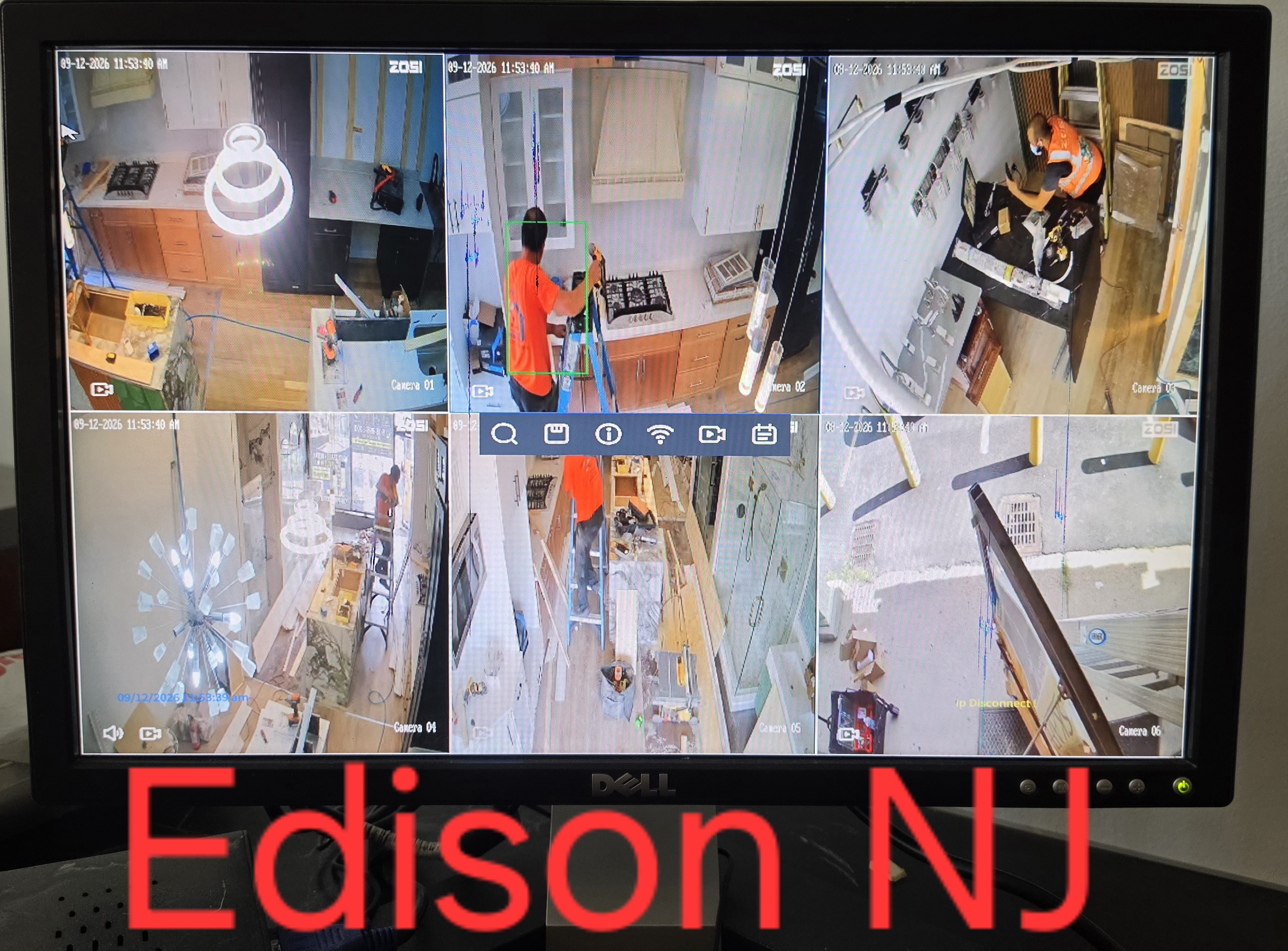 Set of 6 Cameras 2.5K 4MP