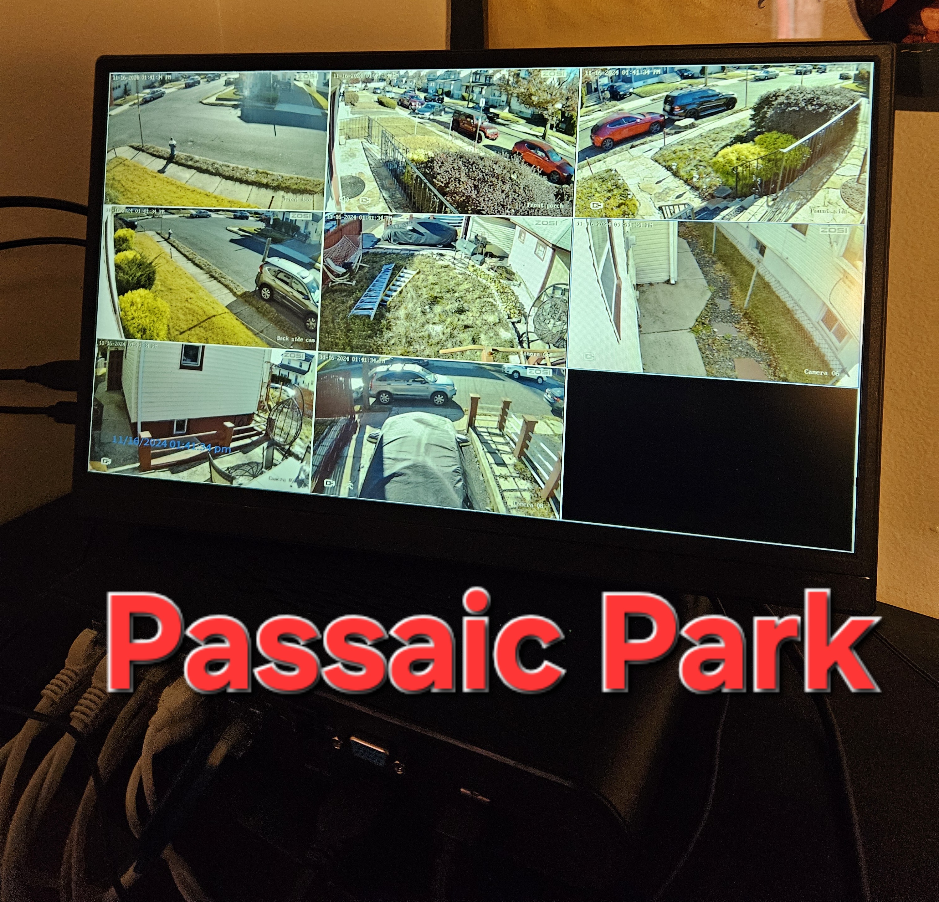 Set of 8 cameras 2.5K-4mp