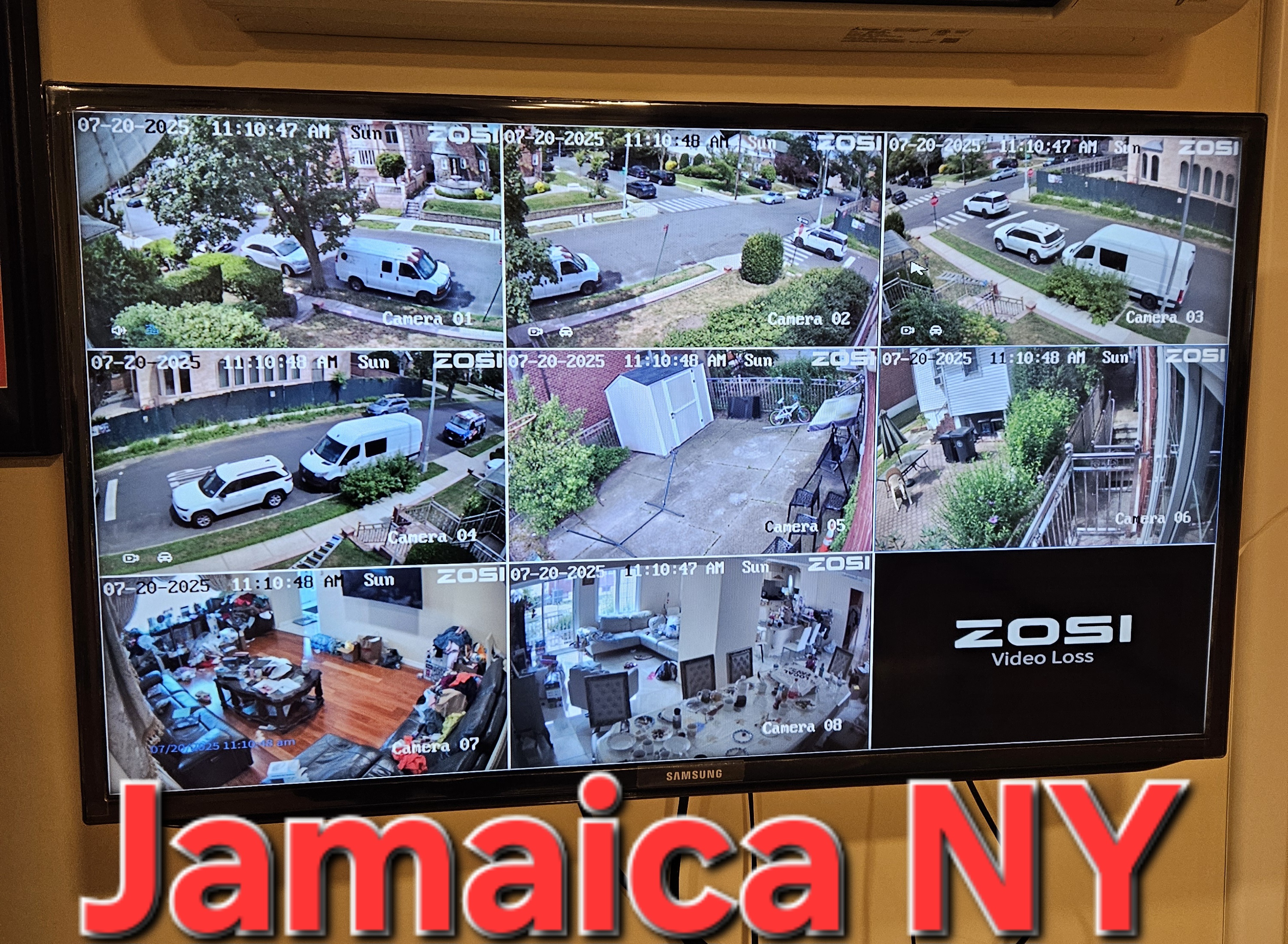 Set of 8 cameras 4K-8mp