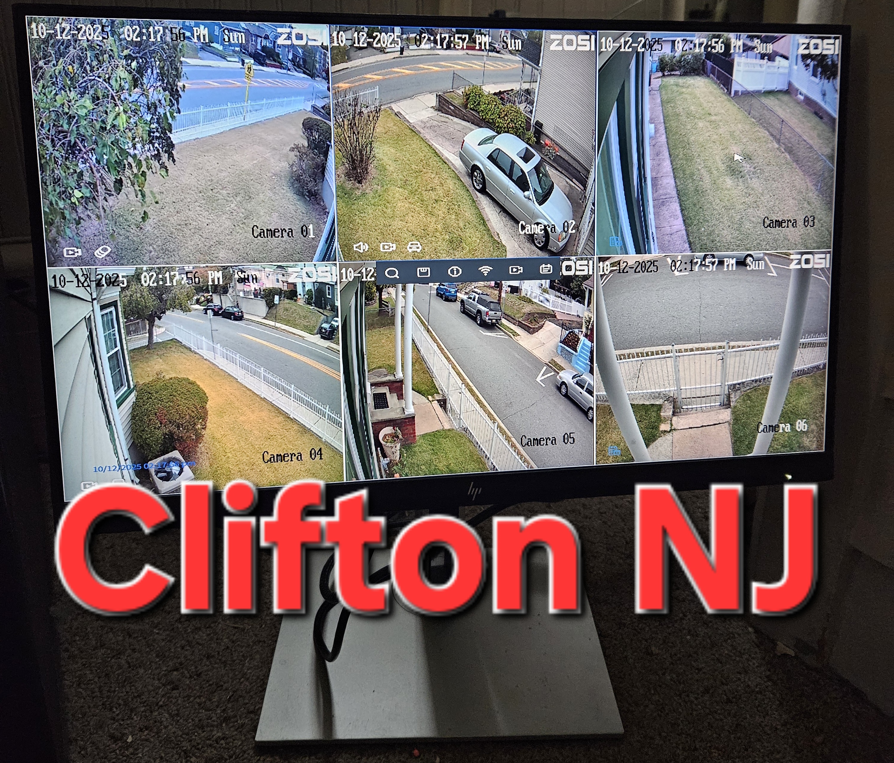 Set of 6 cameras 4K-8mp