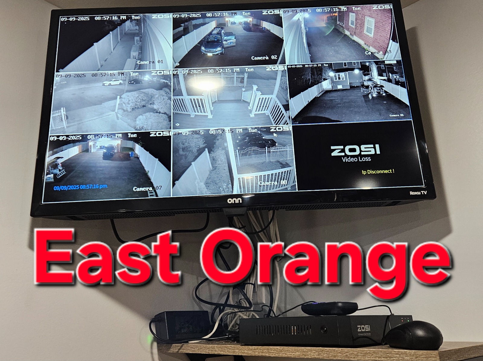Set of 8 cameras 4K-8mp