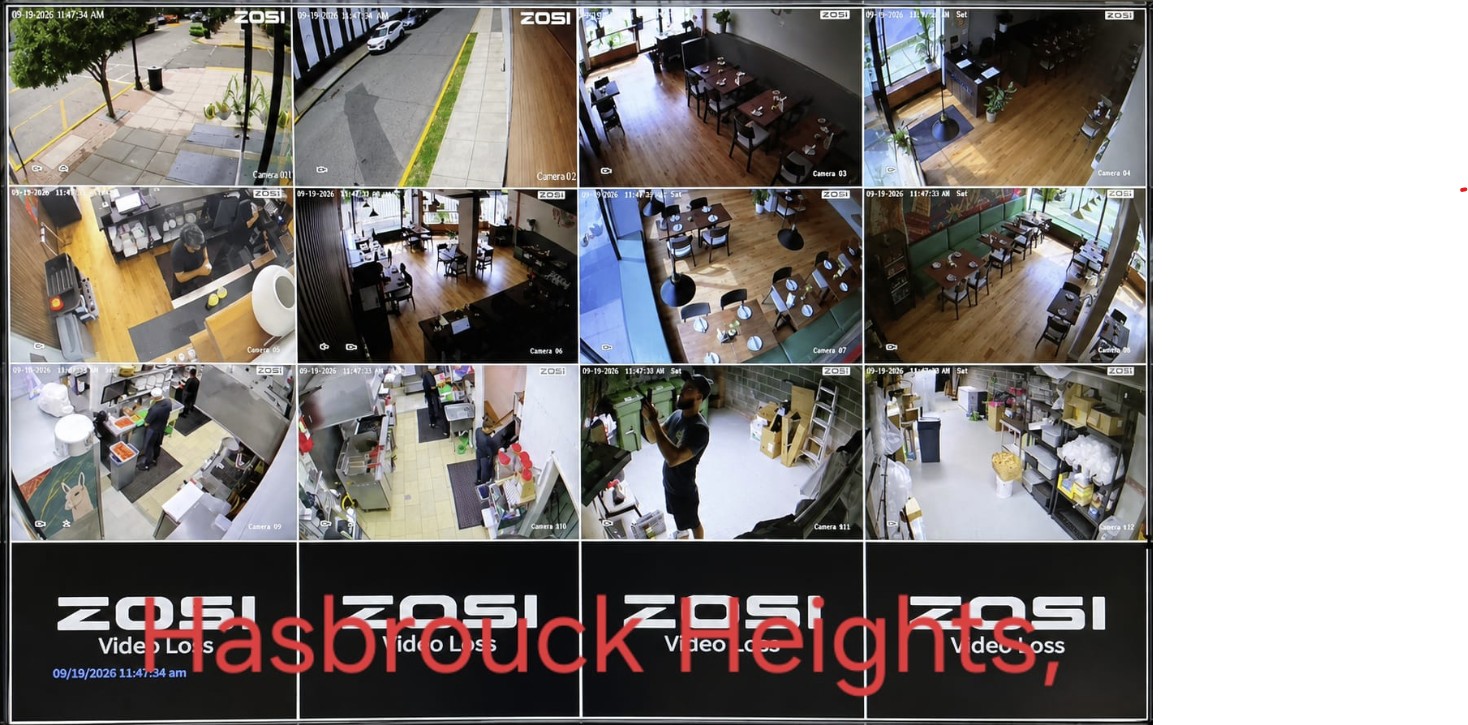 Set of 12 cameras 4K-8mp