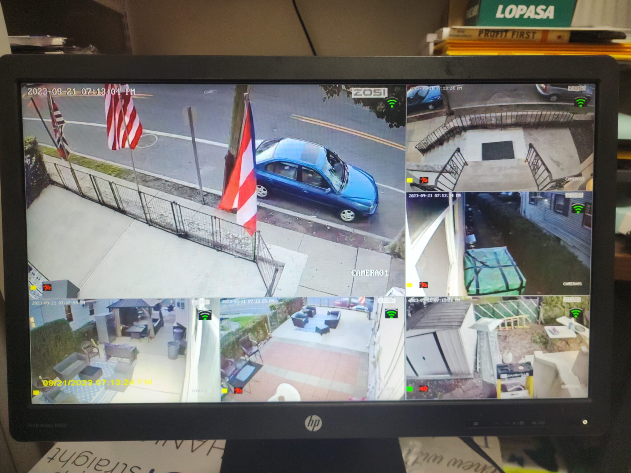 Juego de 6 camaras 2.5k - 4MP