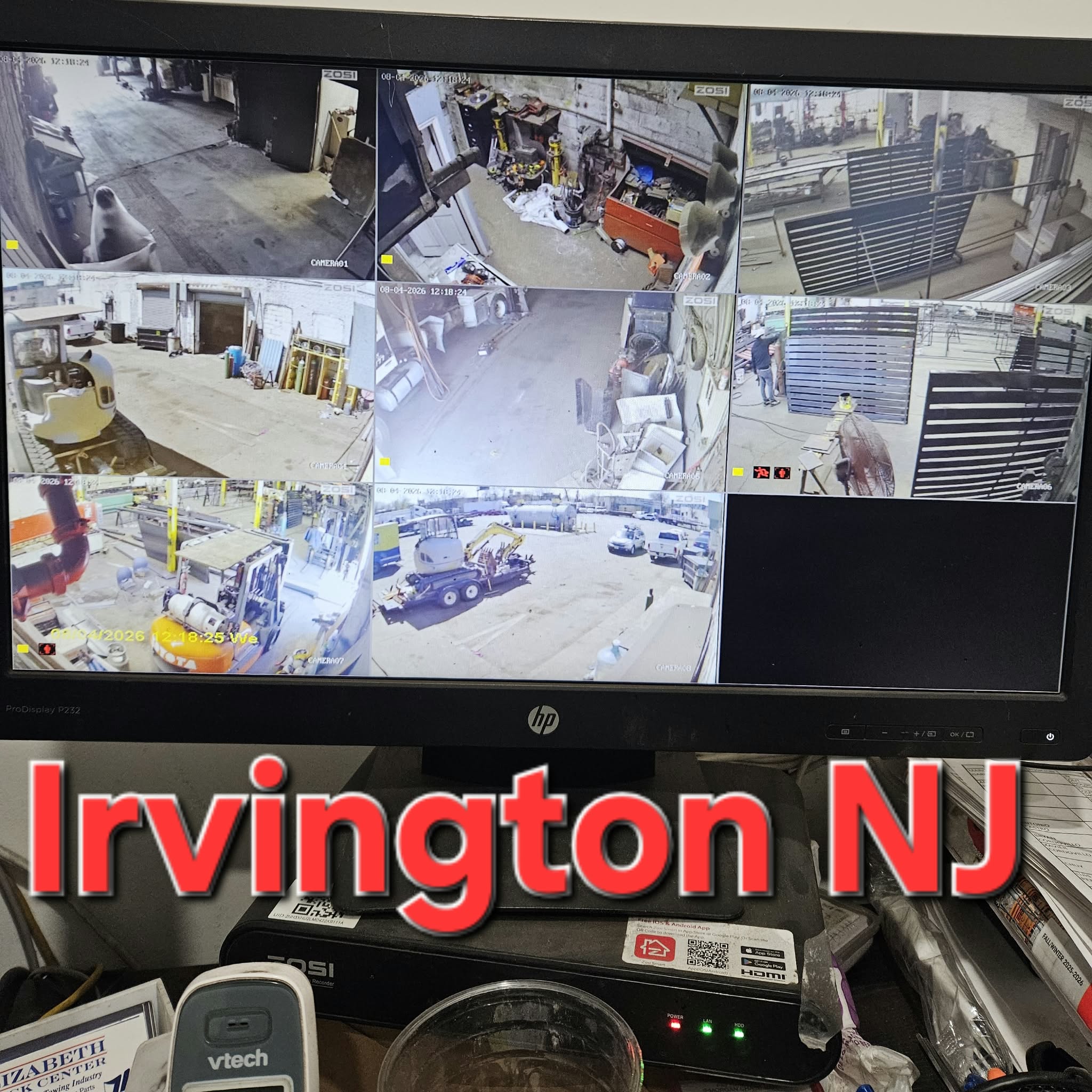 Set of 5 cameras 2.5K 4MP