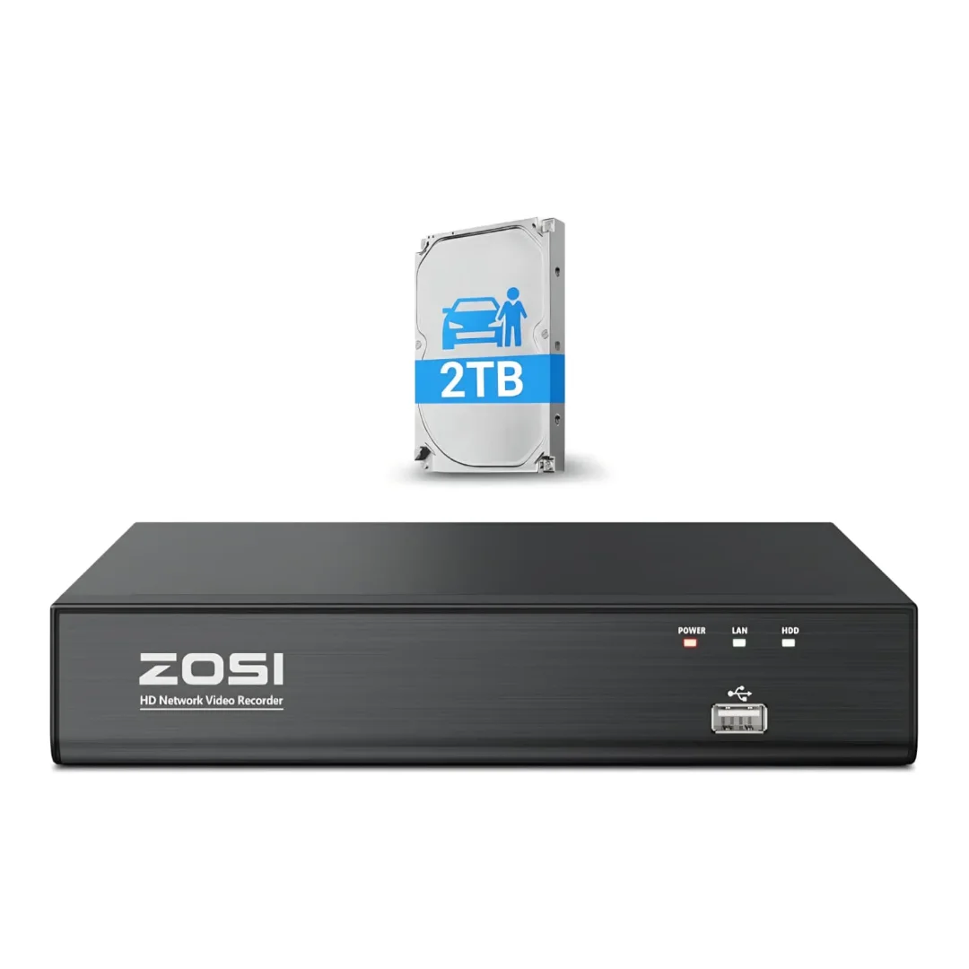 4K 8 Channel Network Video Recorder PoE NVR